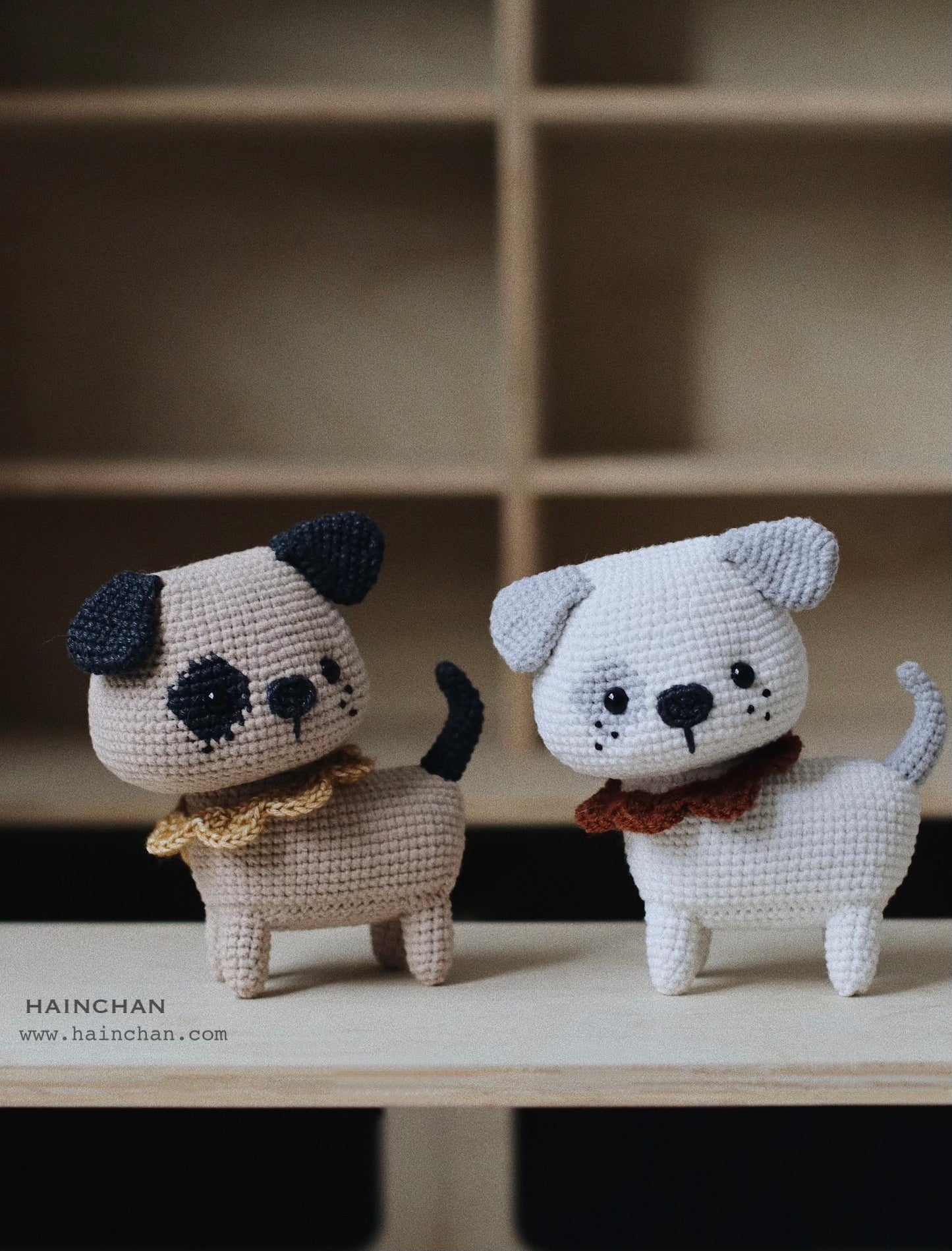 Little Puppies Amigurumi Crochet Pattern - 2 Types Included | Hainchan