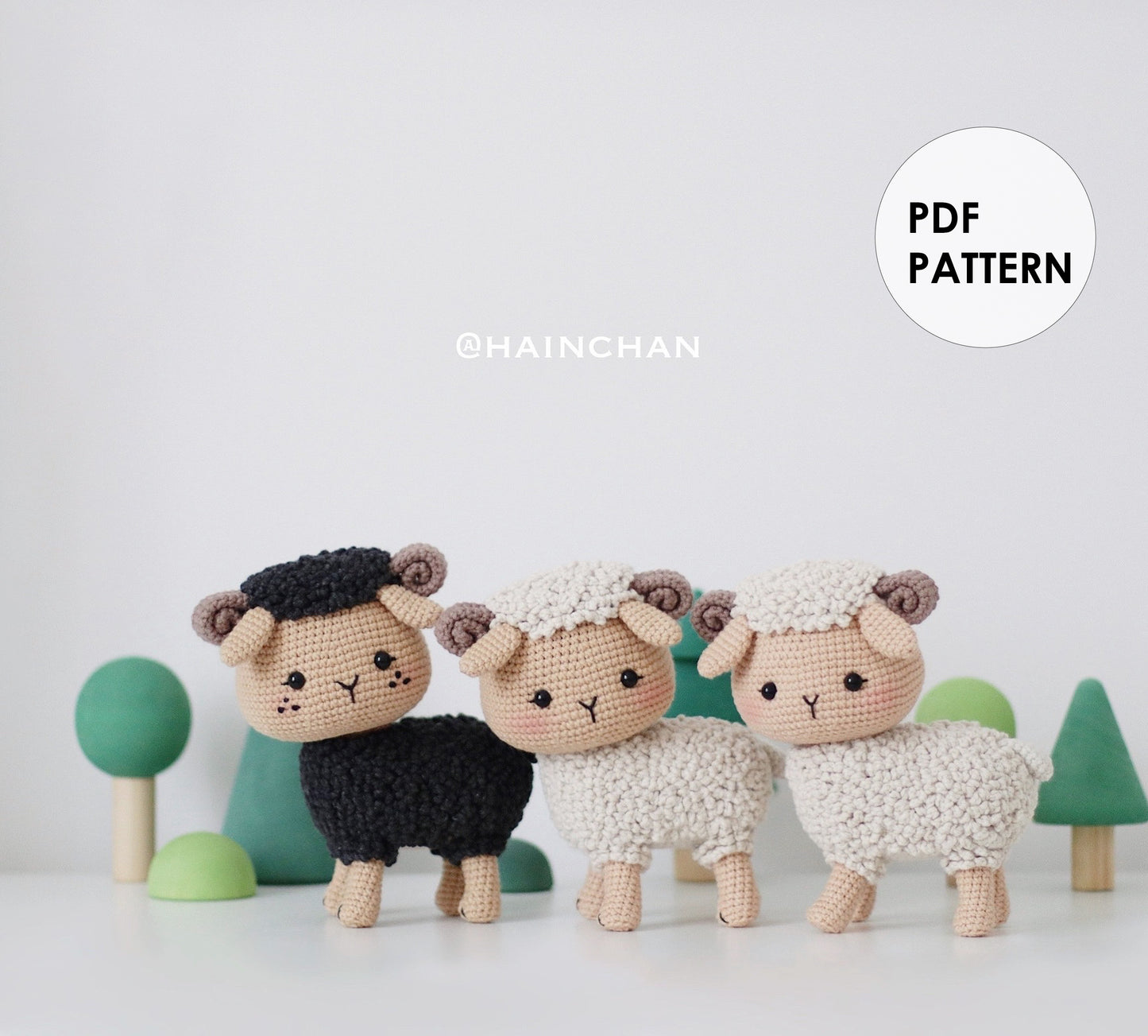 Digital The Little Sheep Crochet Pattern - Instant Download DIY Amigurumi Pattern in PDF File | Cute Crochet Pattern Ideas