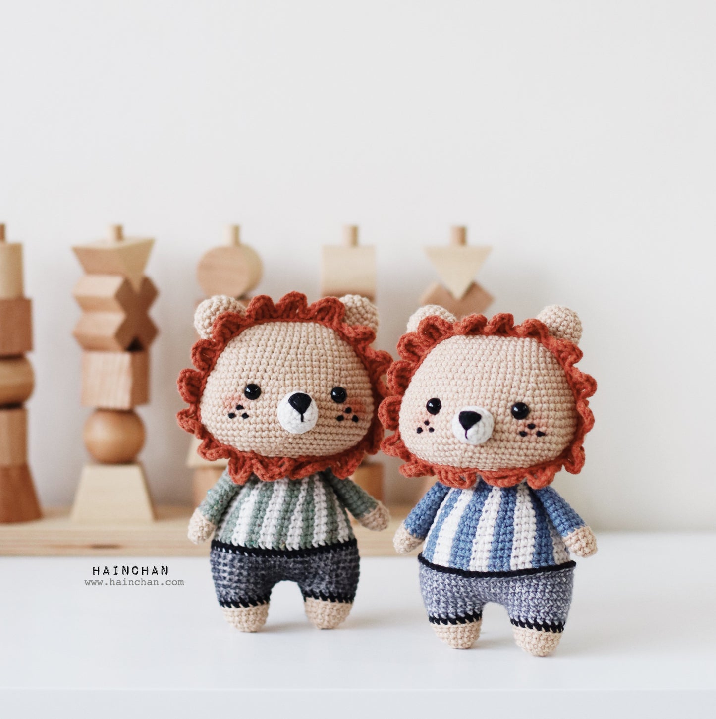 The Little Lion Amigurumi Crochet Pattern - Intermediate Level - Create Your Own Adorable Lion | Hainchan