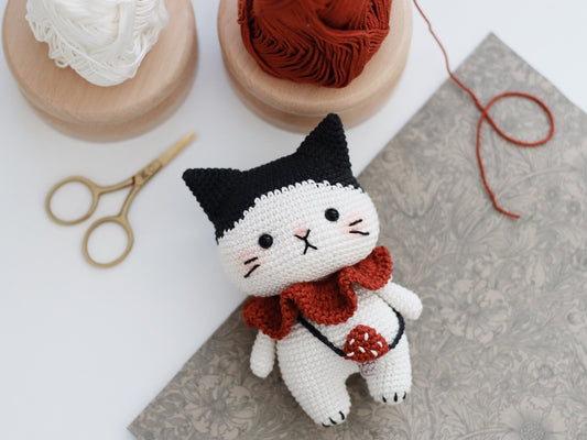 Digital Mushroom Cat Crochet Pattern - Instant Download DIY Amigurumi Pattern in PDF File | Cute Crochet Pattern Ideas