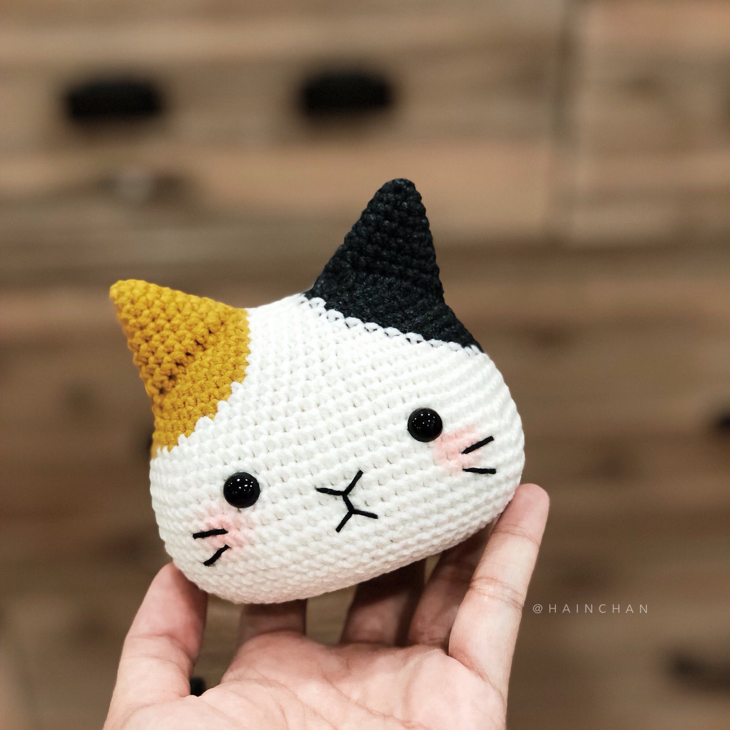 Digital 4 Cat Head Crochet Pattern - Instant Download DIY Amigurumi Pattern in PDF File | Cute Crochet Pattern Ideas