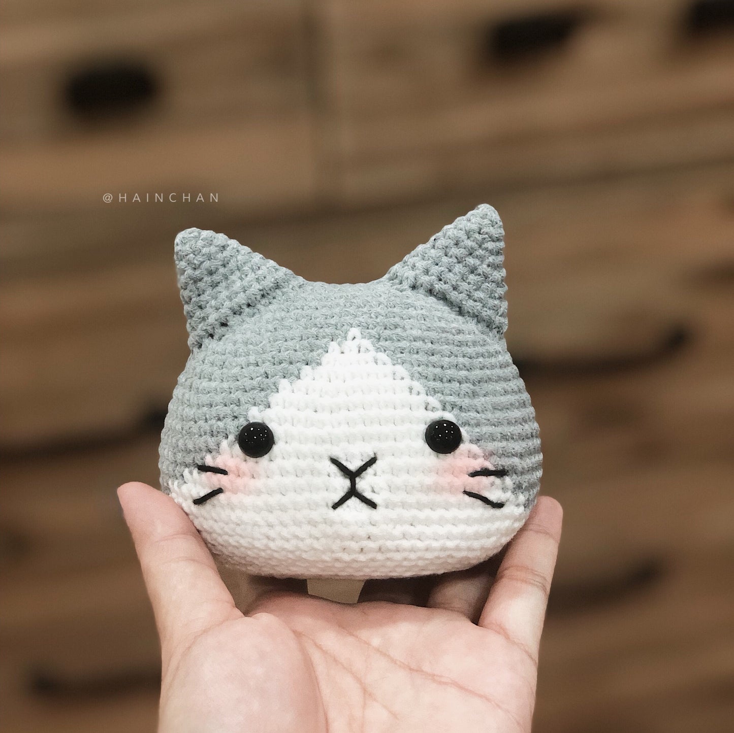 Digital 4 Cat Head Crochet Pattern - Instant Download DIY Amigurumi Pattern in PDF File | Cute Crochet Pattern Ideas
