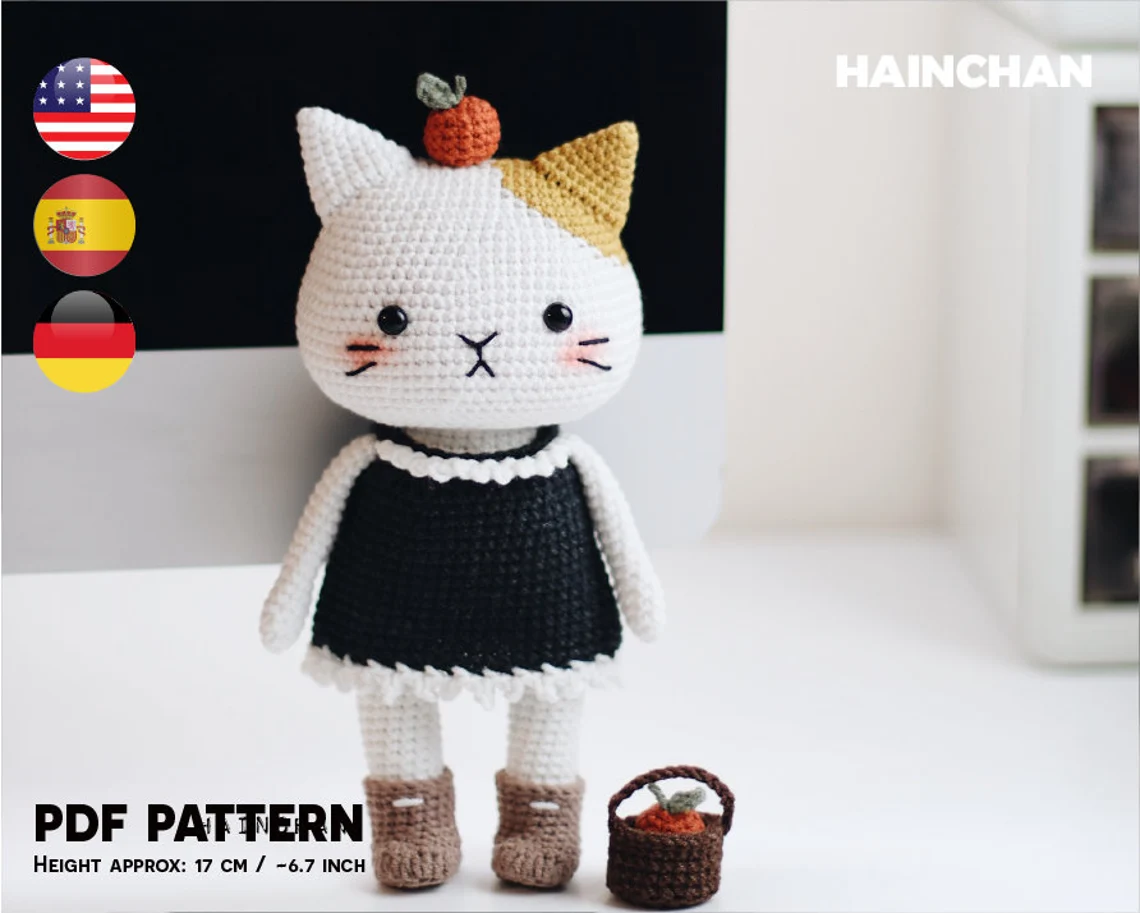 Create Your Own Adorable Aki The Cat Amigurumi | Hainchan