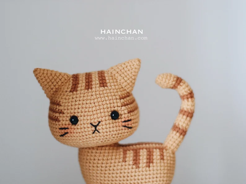 Digital The Tabby Cat Crochet Pattern – Instant Download DIY Amigurumi Pattern in PDF File | Cute Crochet Pattern Ideas