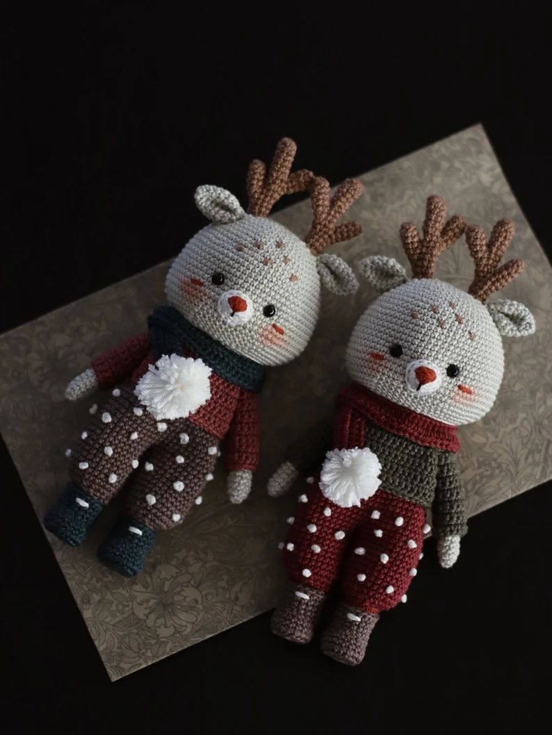 Create Your Own Daxton the Little Reindeer Crochet Pattern | Hainchan